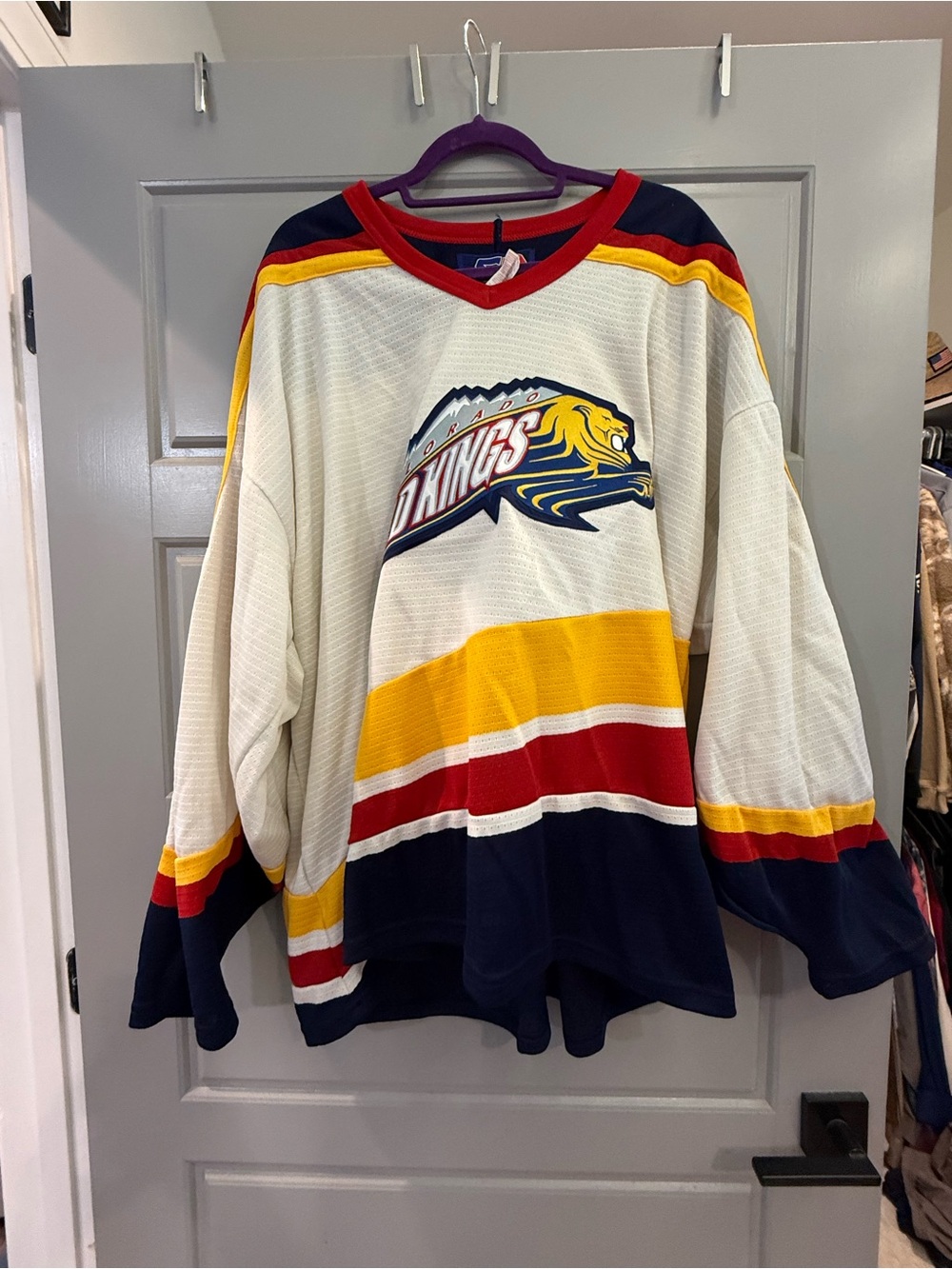 Colorado Gold Kings ice hockey jersey xxl